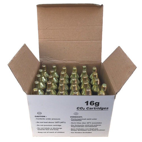 Cartuccia co2 filettata - filettata, 16g