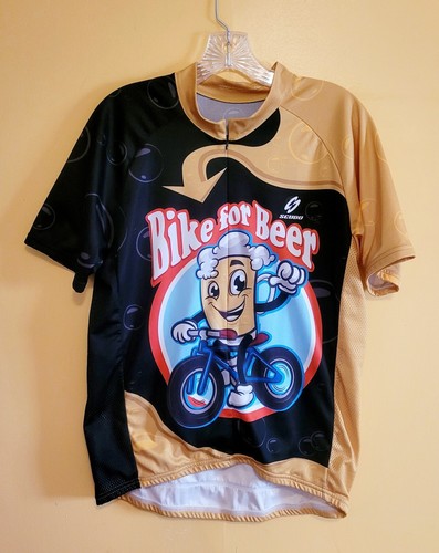Maglia bici per - , birra