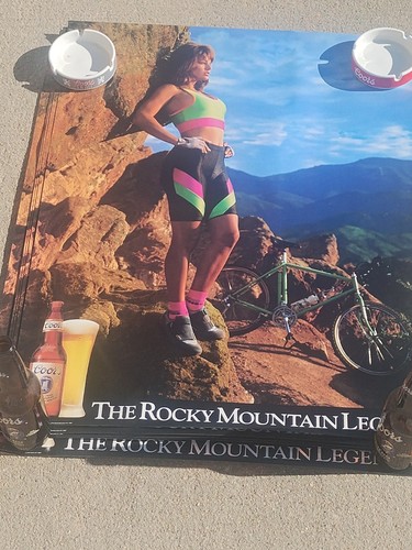 Poster vintage coors ciclismo - vintage,