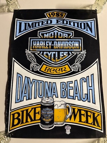 Poster birra vintage harley - birra,