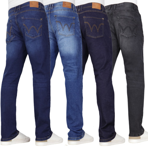 Jeans uomo taglio dritto