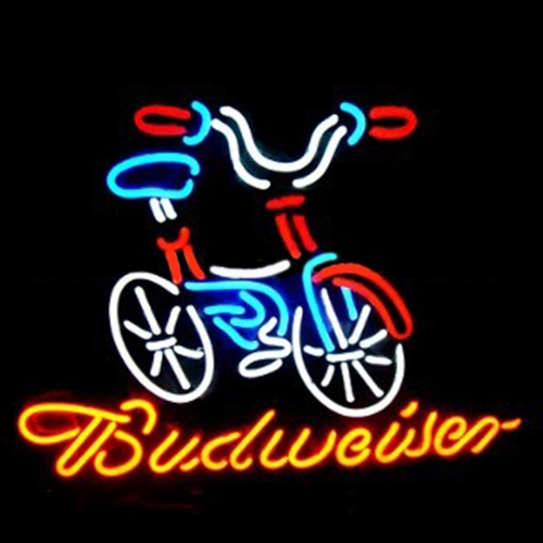 Insegna neon bici - insegna,