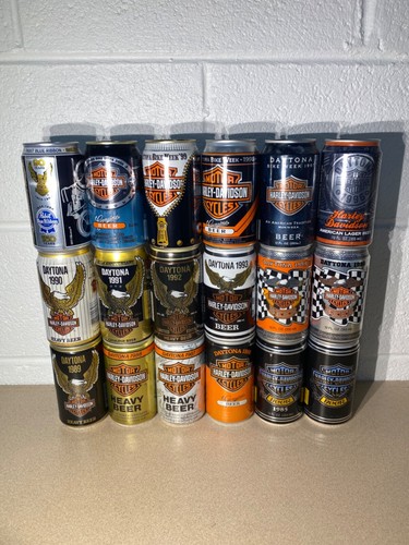 Lattine birra harley davidson - birra,